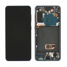 LCD+Touch screen Samsung G991 S21 5G pilkas (grey) originalas
